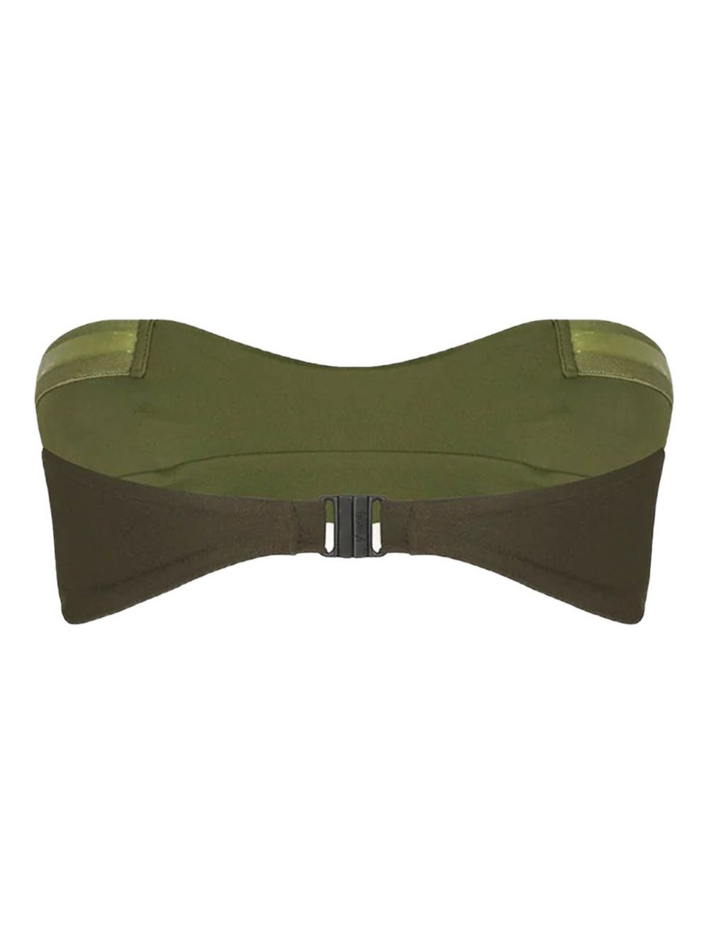 Sea Sprite gathered-bandeau bikini top - 2