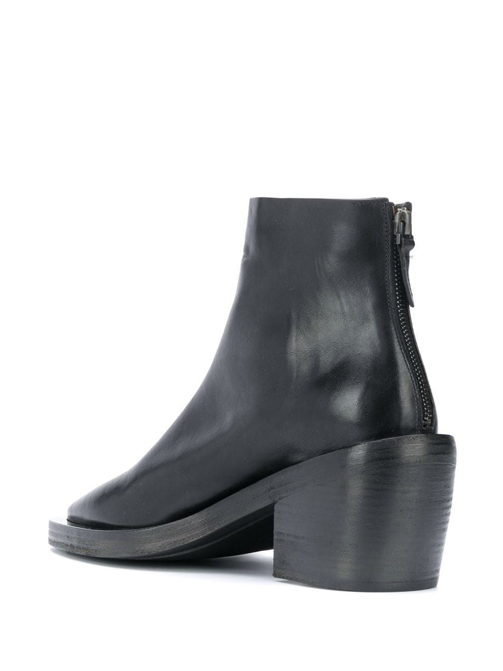 side-zip ankle boots - 3