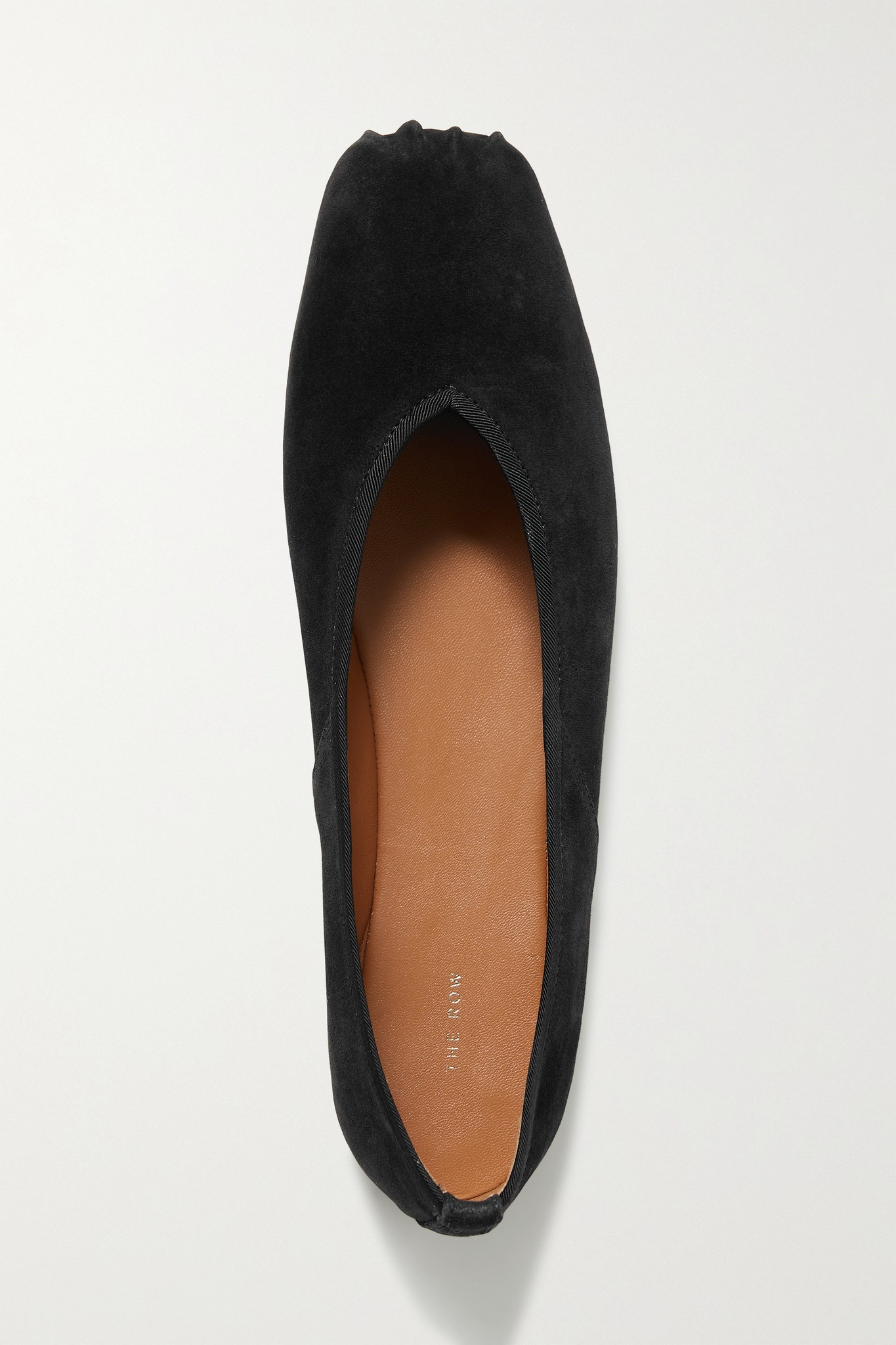 Suede ballet flats - 1