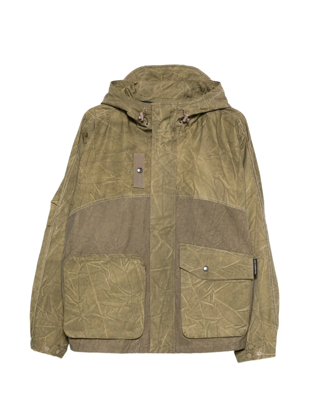tie-dye flap-pocket jacket - 1
