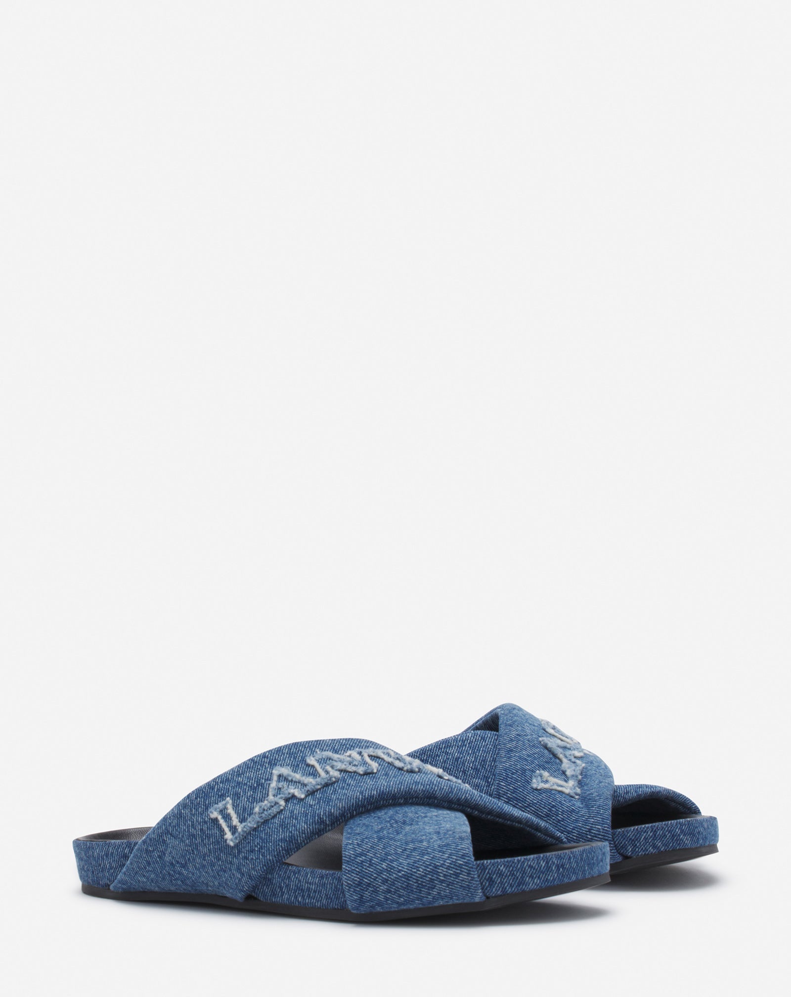LANVIN TINKLE SANDALS IN DENIM - 2