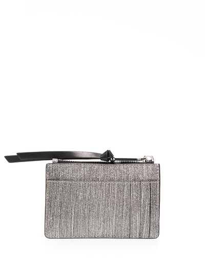 Marc Jacobs The Snapshot Glitter Stripe multi wallet outlook