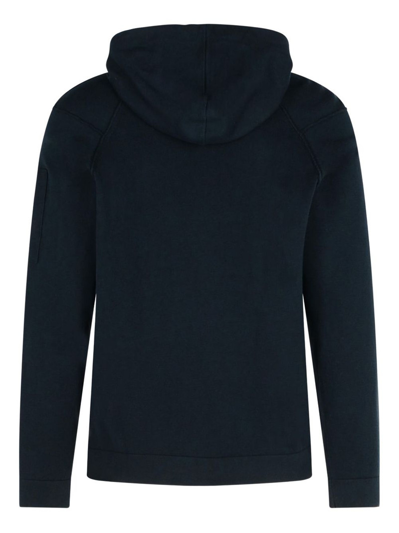 C.P. Company sleeve-pocket drawstring hoodie outlook