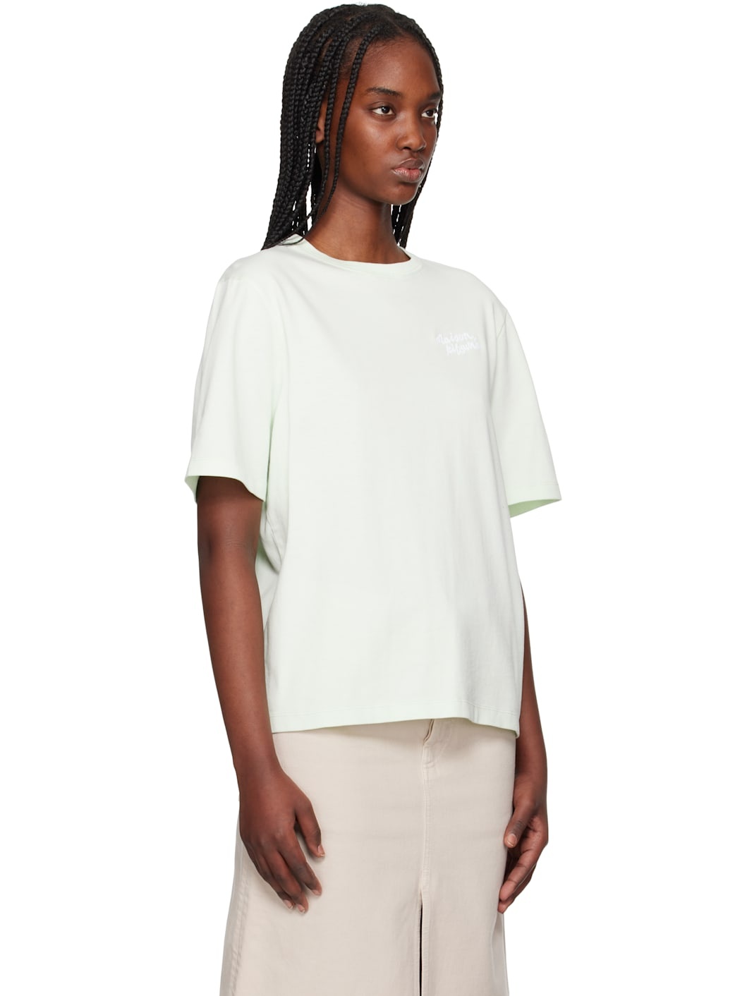 Green '' Handwriting Comfort T-shirt - 2