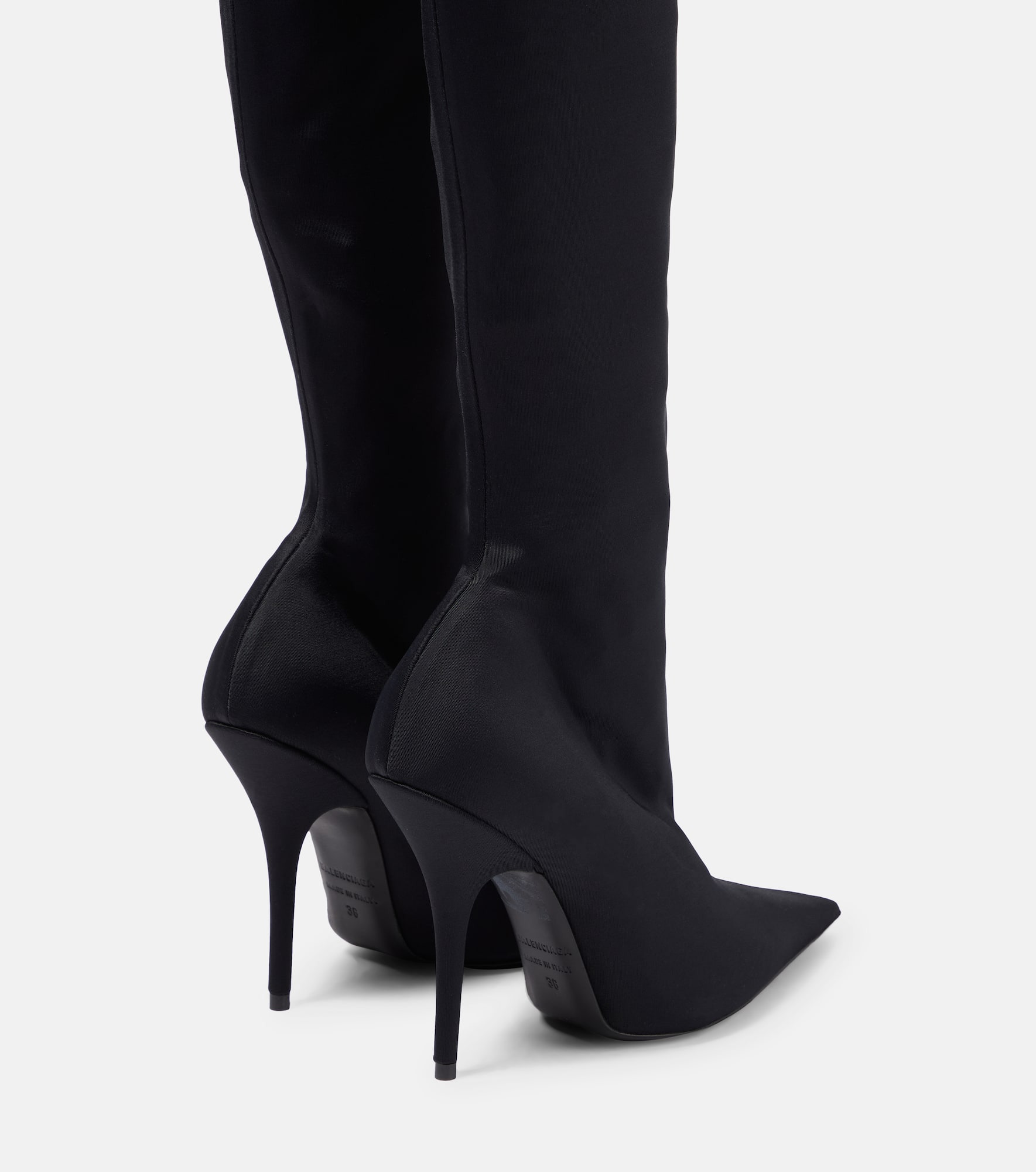 Knife over-the-knee sock boots - 3