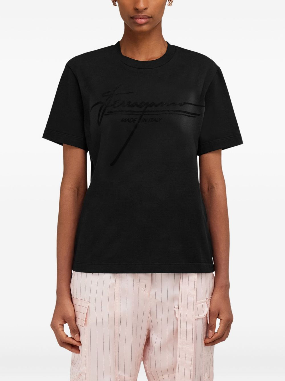 signature-detail T-shirt - 3