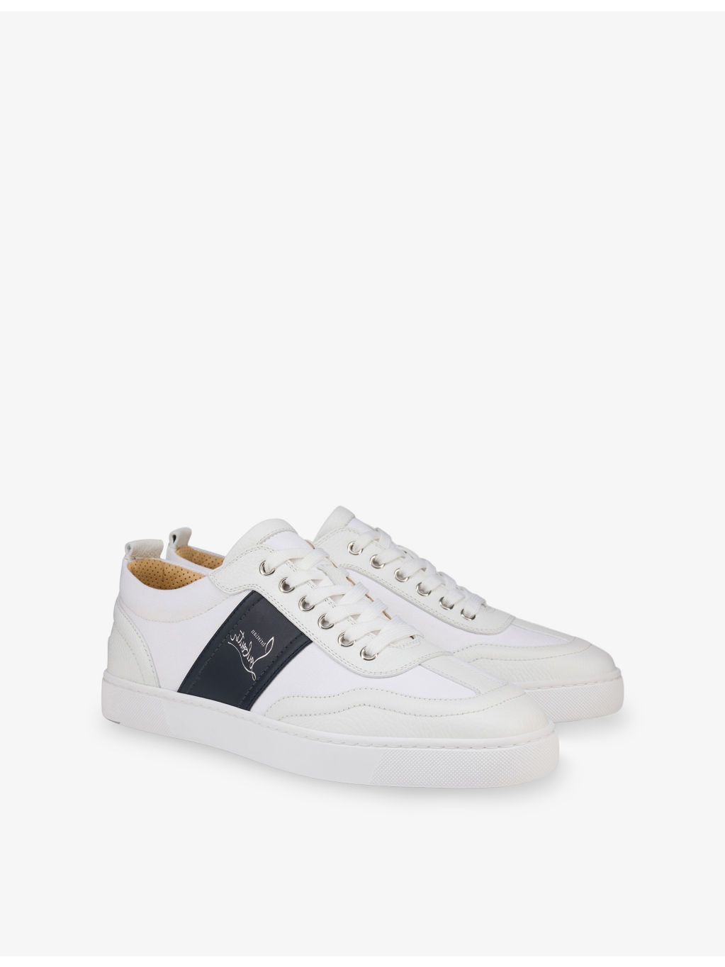 Retero Leather Low-Top Trainers - 4