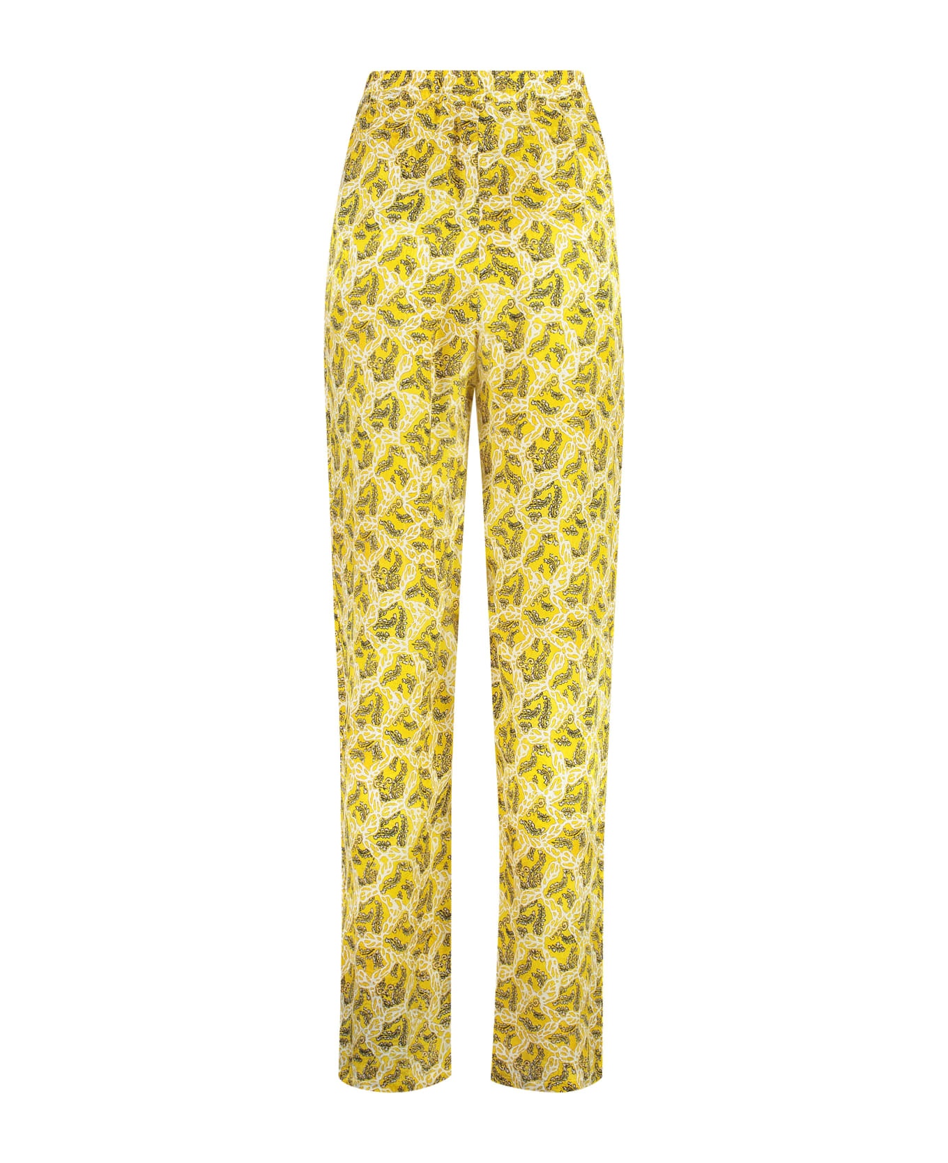 Piera Printed High-rise Trousers - 2