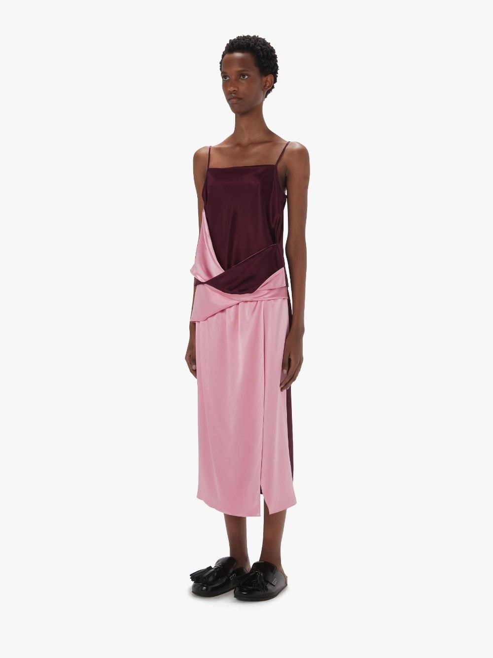 TWISTED MIDI SKIRT - 4