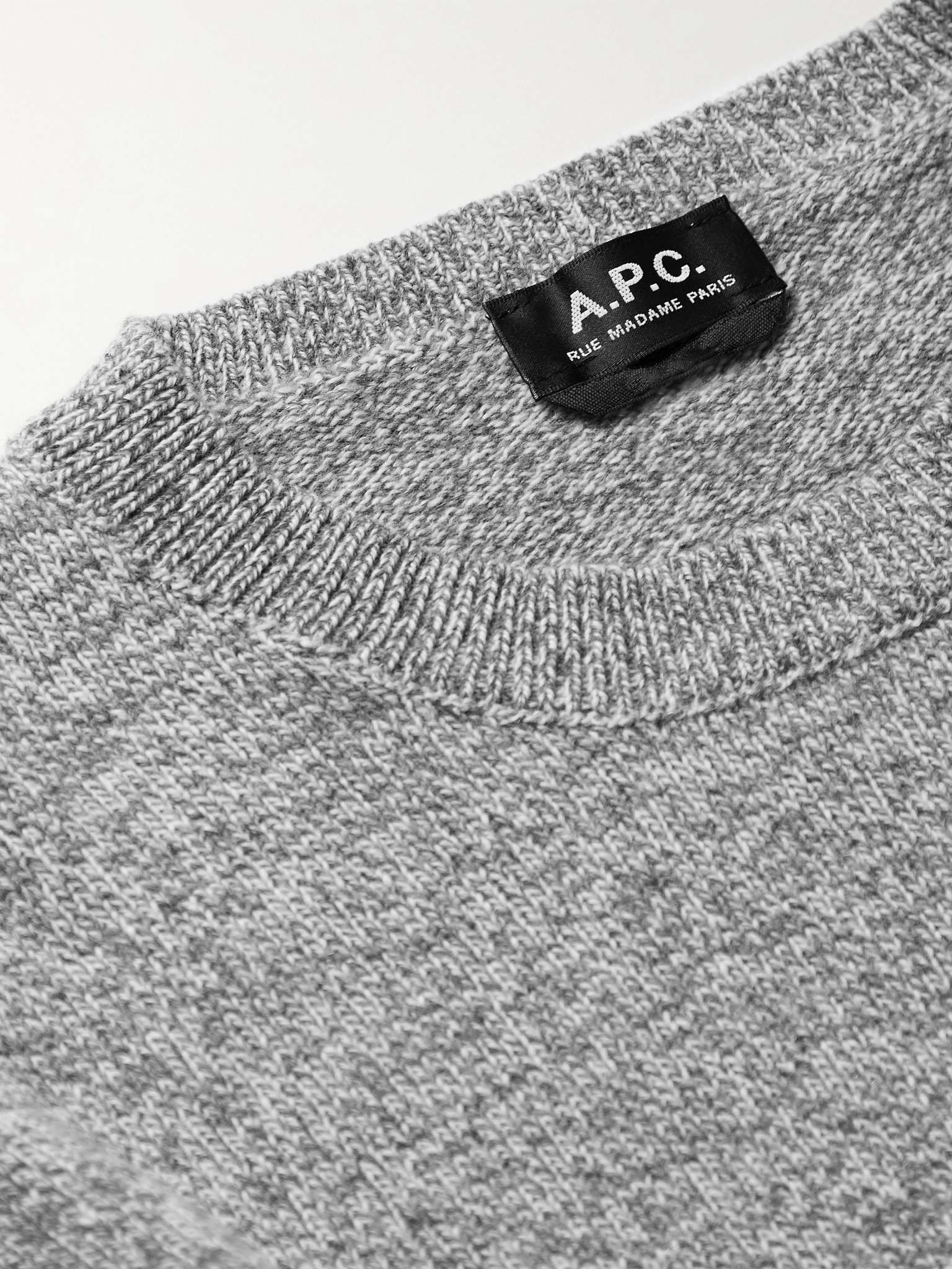 Wool and Cashmere-Blend Sweater - 5