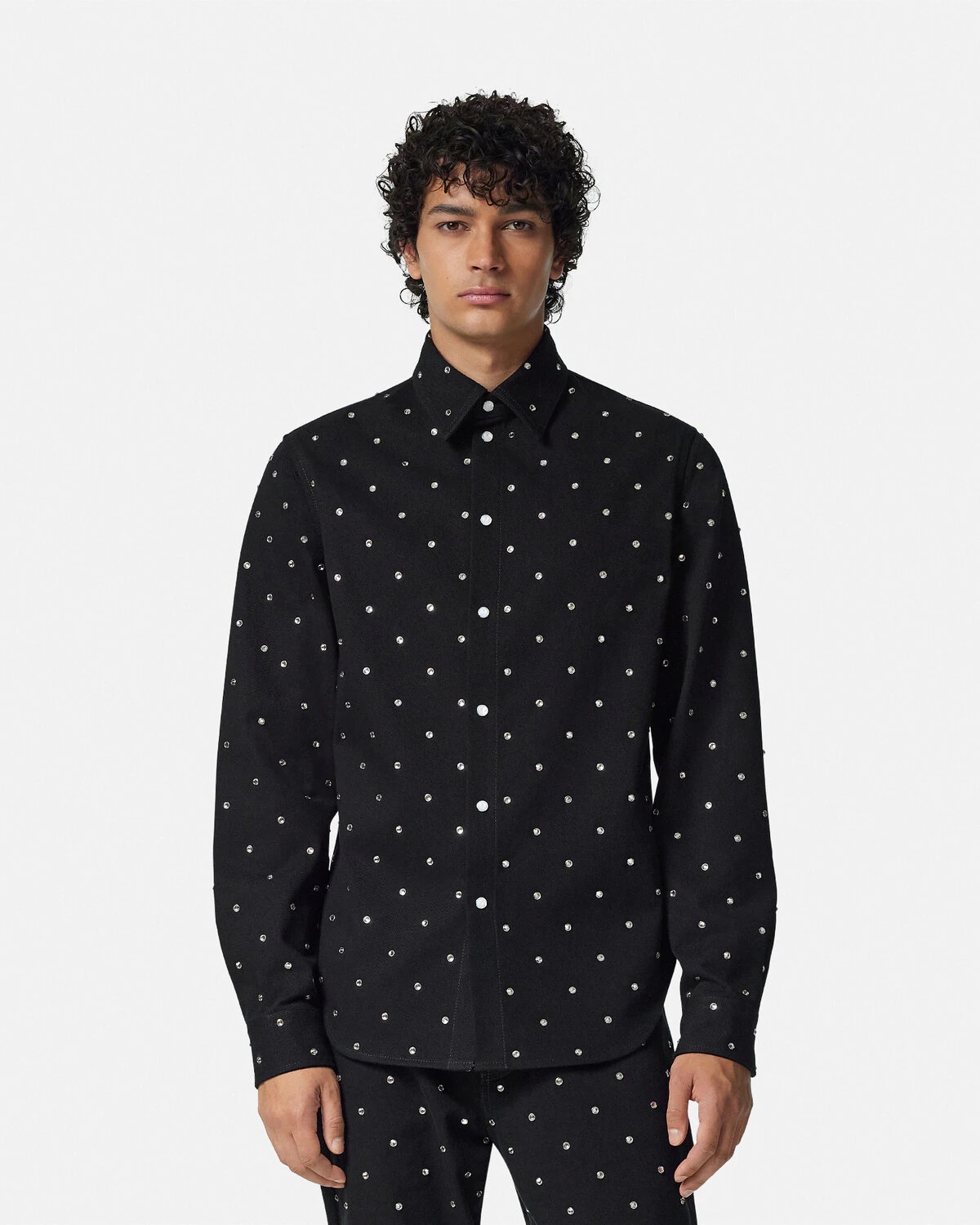 Cielo Stellato Denim Overshirt - 4