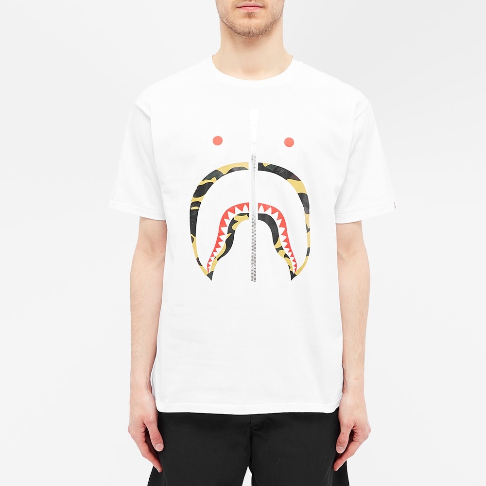 A Bathing Ape 1st Camo Shark Tee - 4