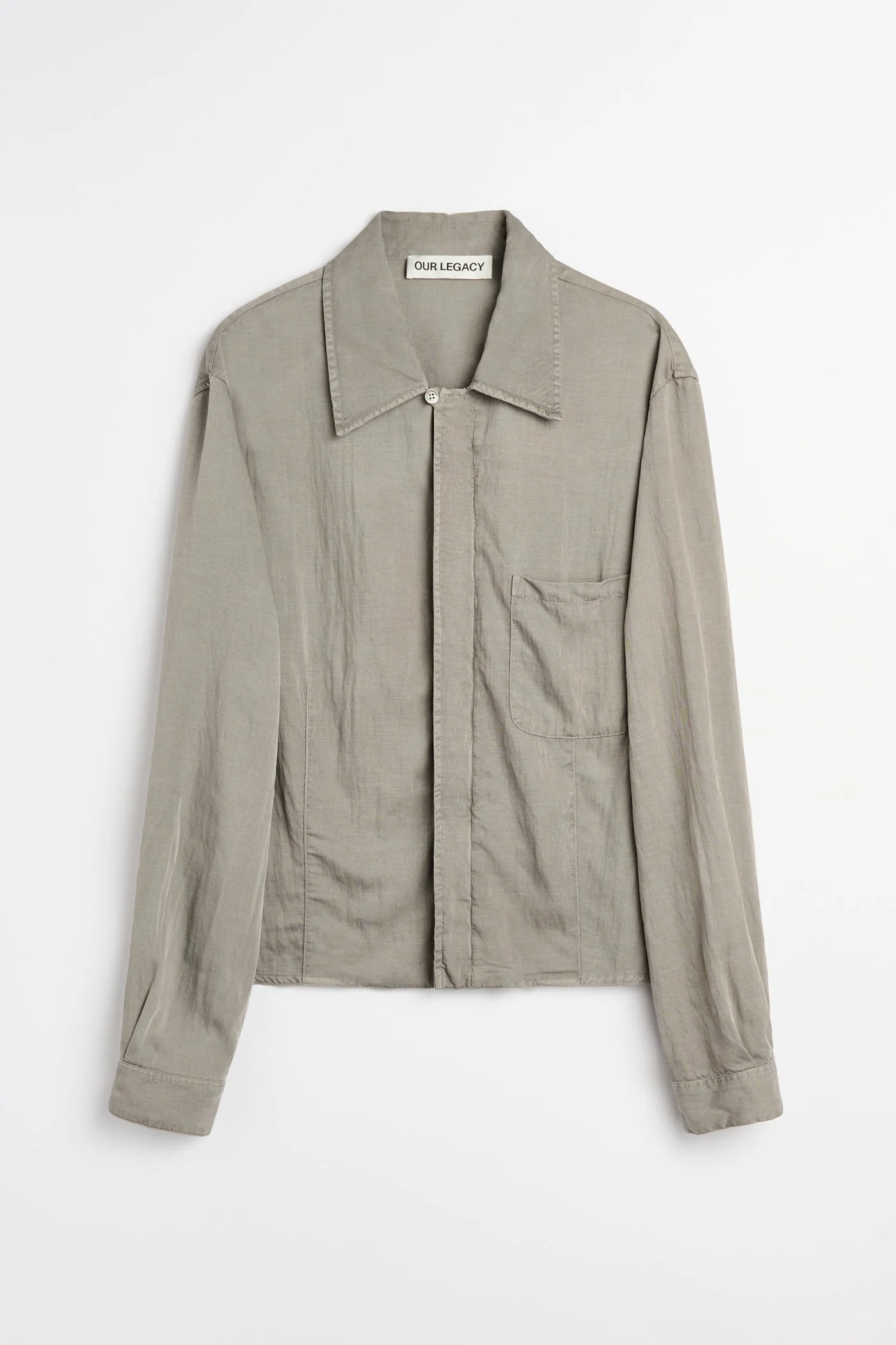 Sift Zip Shirt Warm Gravel Warmth Viscose - 1