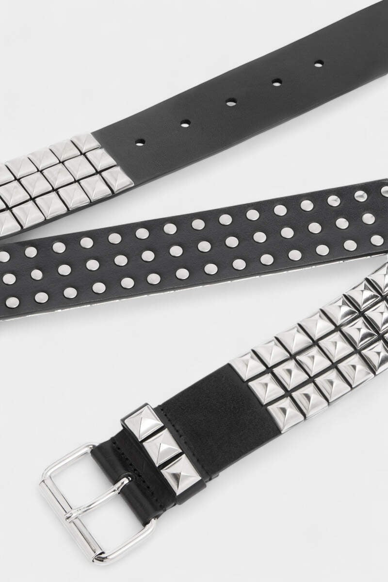 ALLOVER STUDS BUCKLE BELT 4
