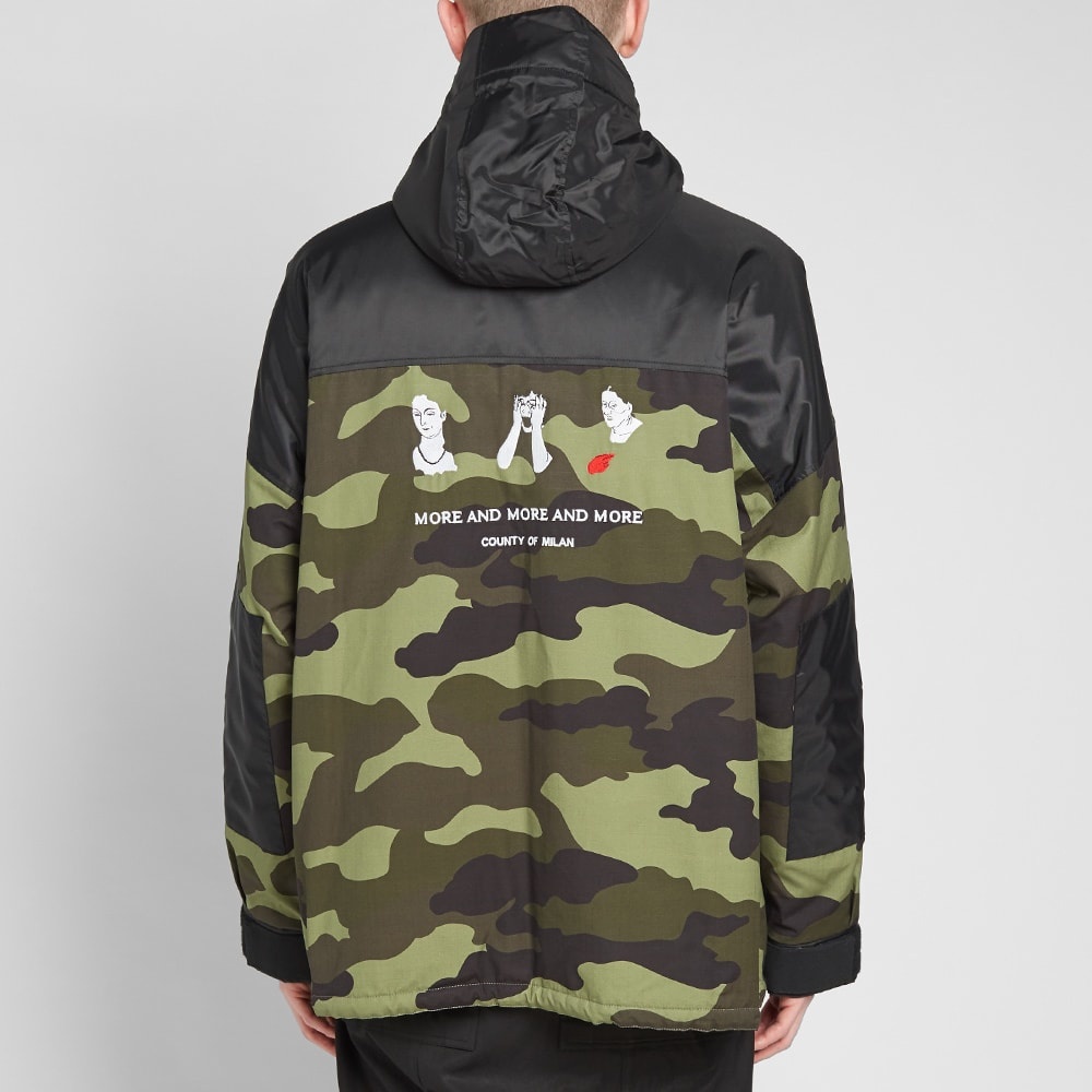 Marcelo Burlon Multi Pocket Camo Parka - 7