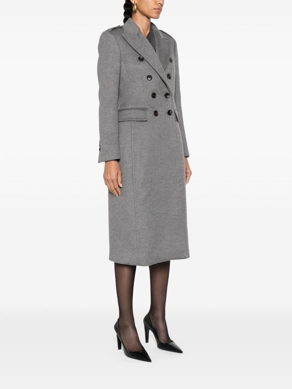 double-breasted coat - 3