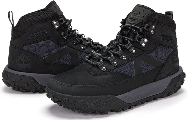 Timberland Greenstride Motion 6 Waterproof Mid Hikers 'Black Grey' A5XRG-015 - 5