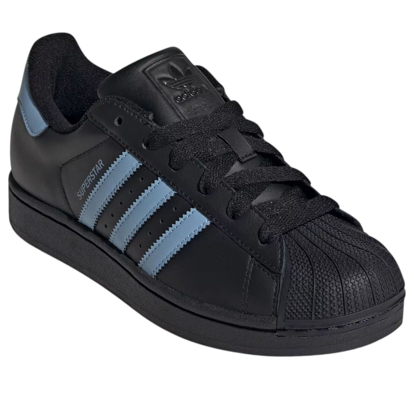 (WMNS) adidas Superstar II 'Core Black Ash Blue' JS1338 - 2