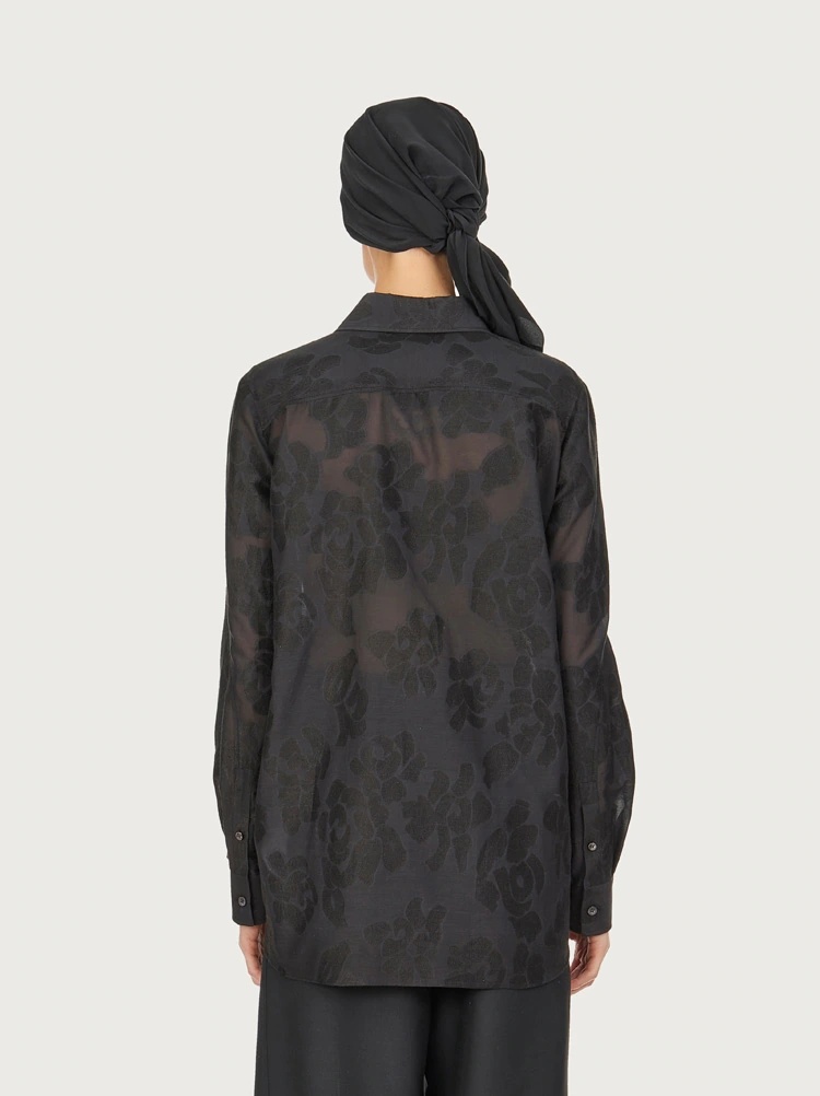 COTTON BLEND SHIRT - 4