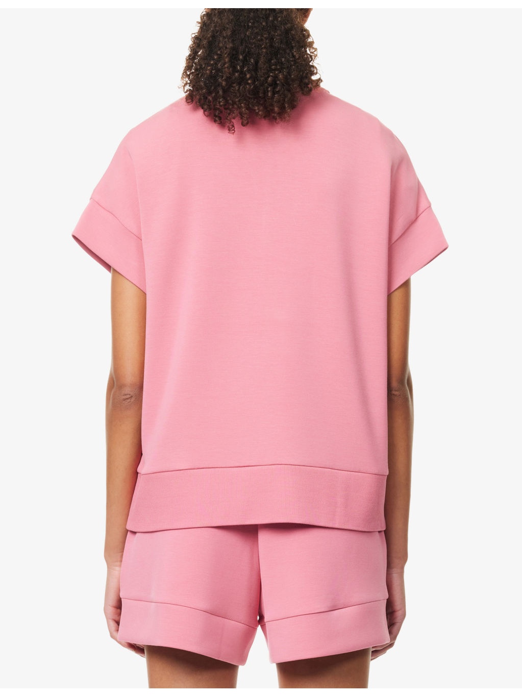 Ritchie short-sleeved stretch-woven sweatshirt - 4