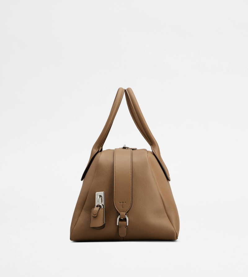 TOD'S DARSENA IN LEATHER MEDIUM - BROWN 2