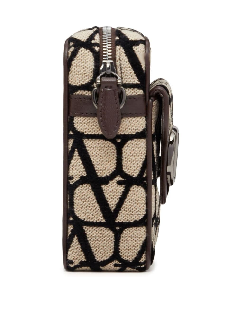 VLogo logo-plaque messenger bag - 4