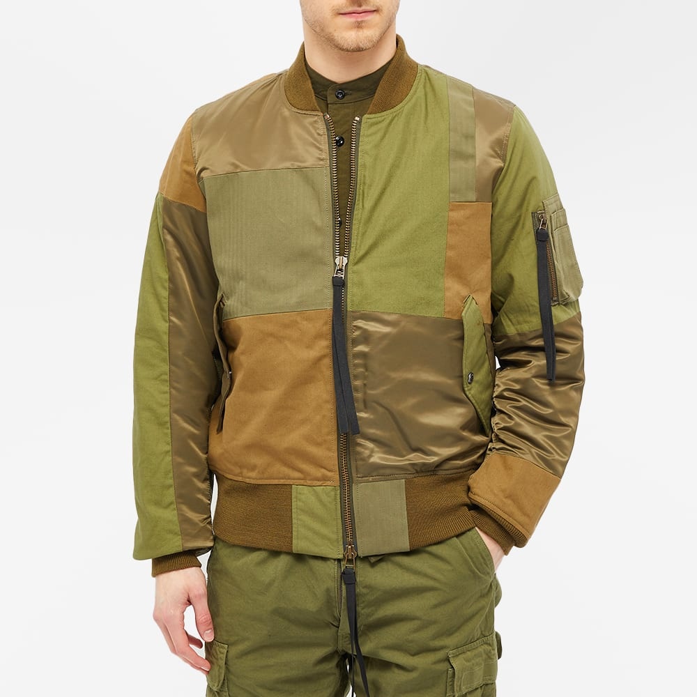 Uniform Experiment Patchwork MA-1 Jacket - 7