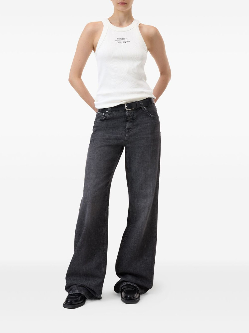 CLOSED logo-print tank top outlook