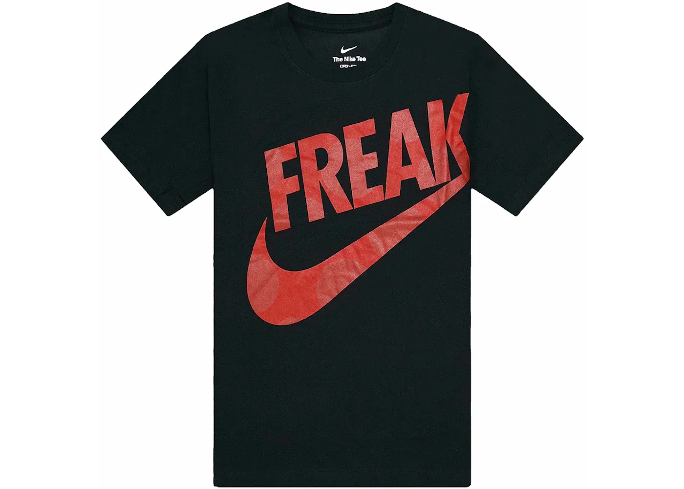 Nike NBA Giannis Freak Spellout Dri-Fit T-shirt Black/Red - 1