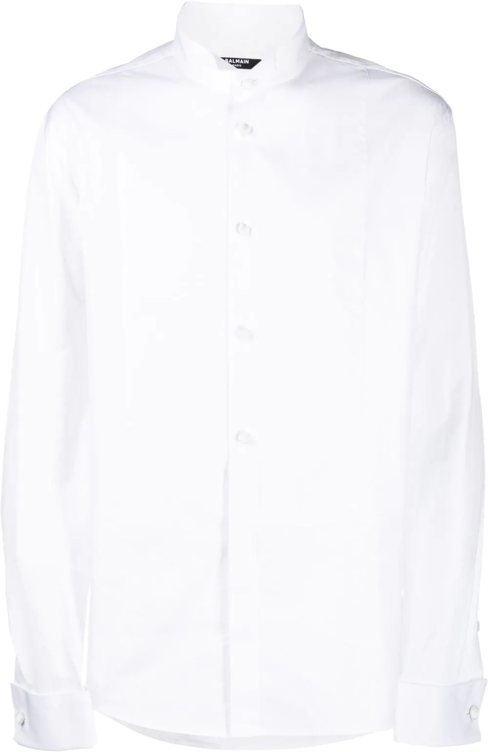 wingtip-collar long-sleeve shirt - 1