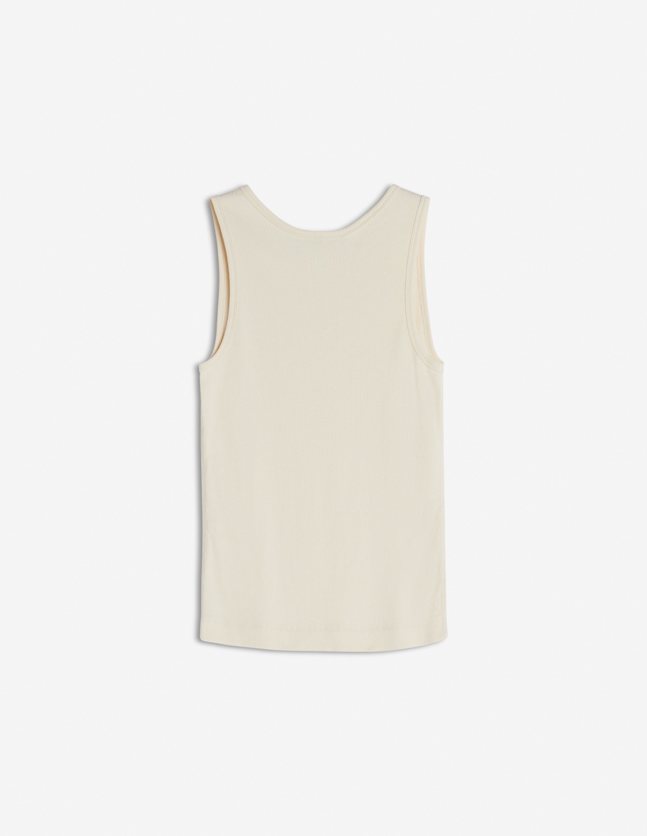 BABY FOX PATCH RIBBED TANK TOP - 5
