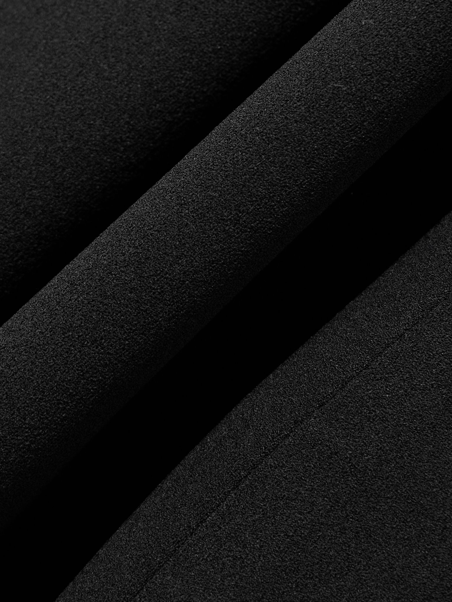 Illona crepe halterneck gown Black - 4