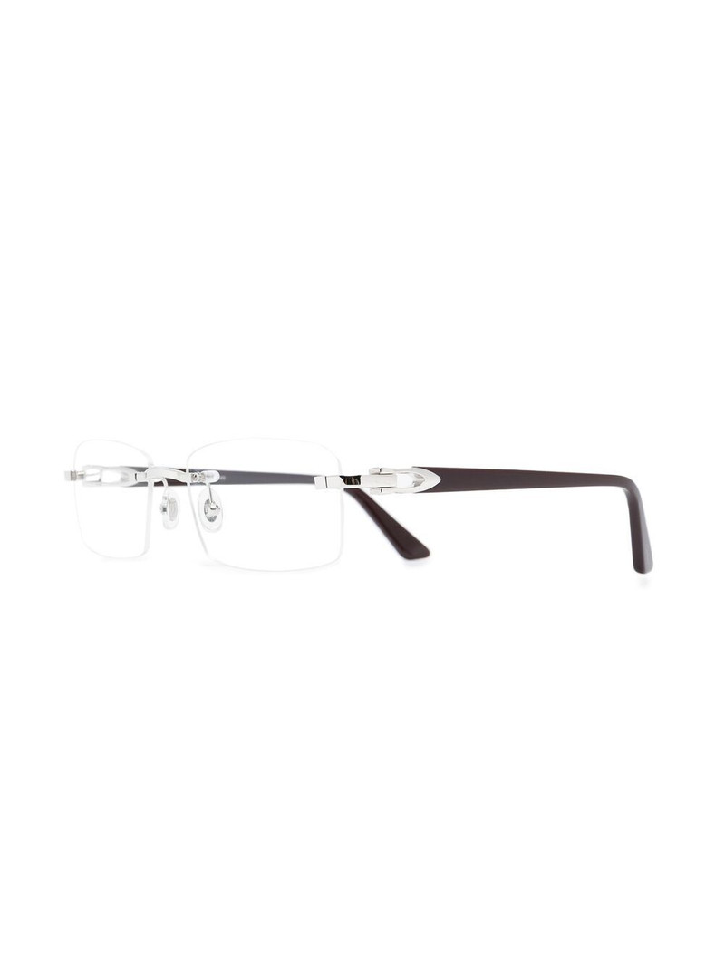 Cartier CT0287O frameless glasses outlook