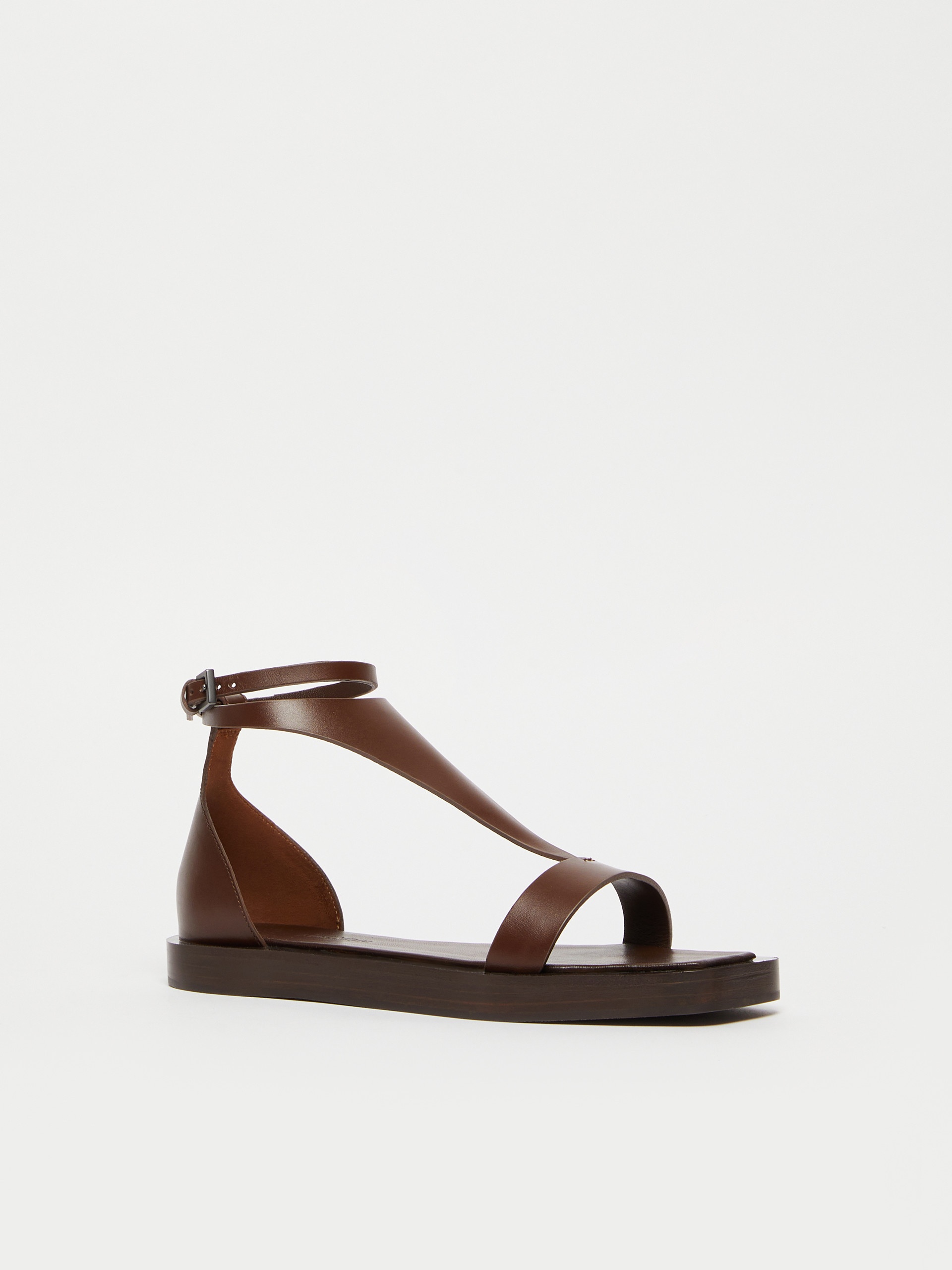 VELAFLAT Flat leather sandals - 2
