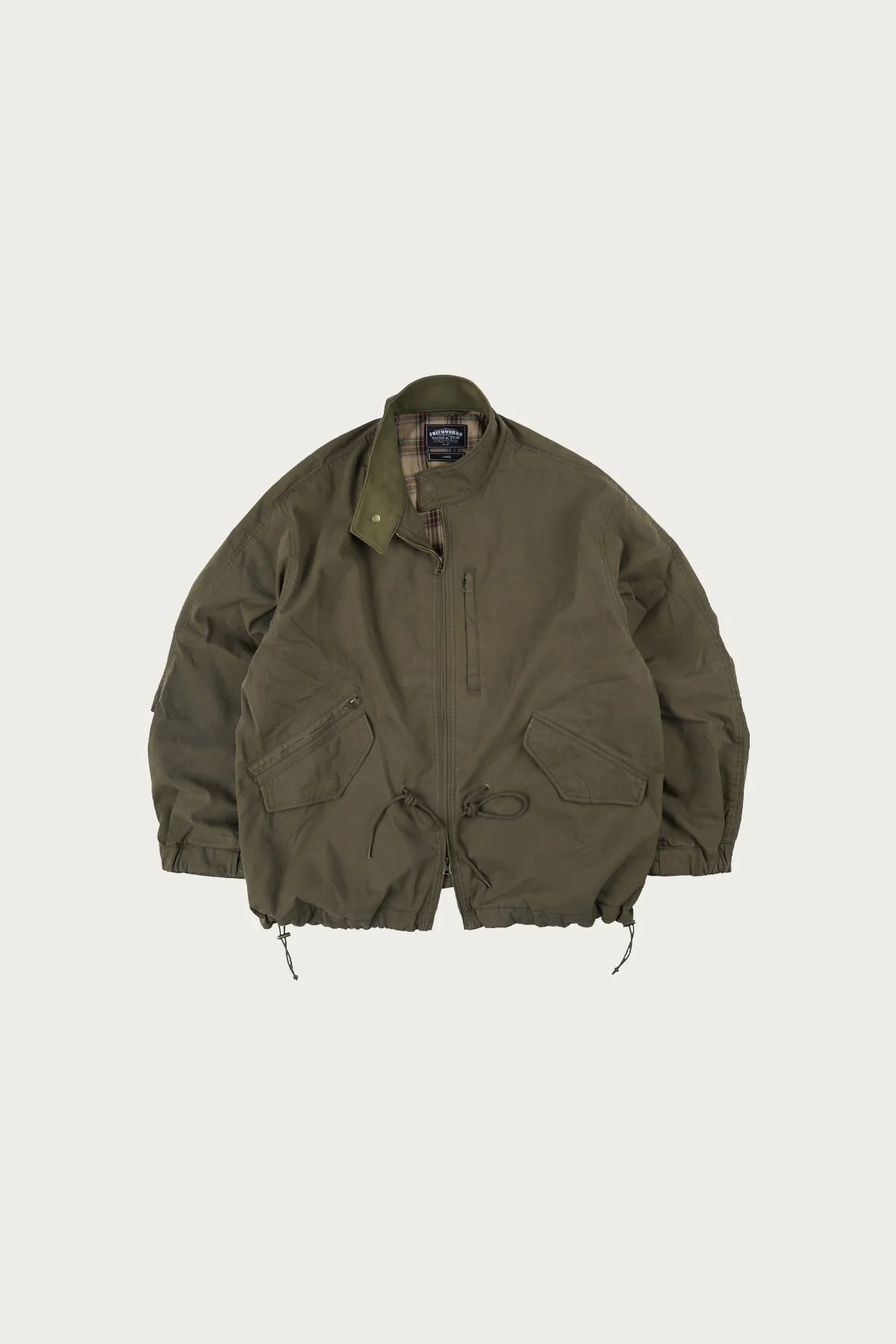 Harrington M65 Jacket - Olive - 1