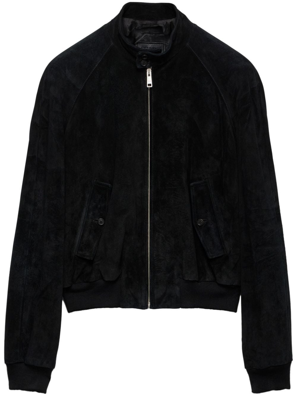 suede bomber jacket - 1