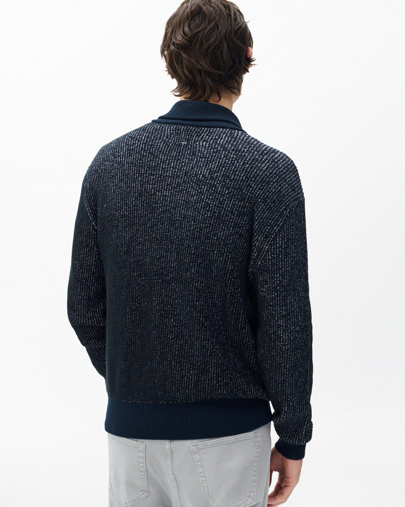 Simon Full-Zip Bomber Sweater 6