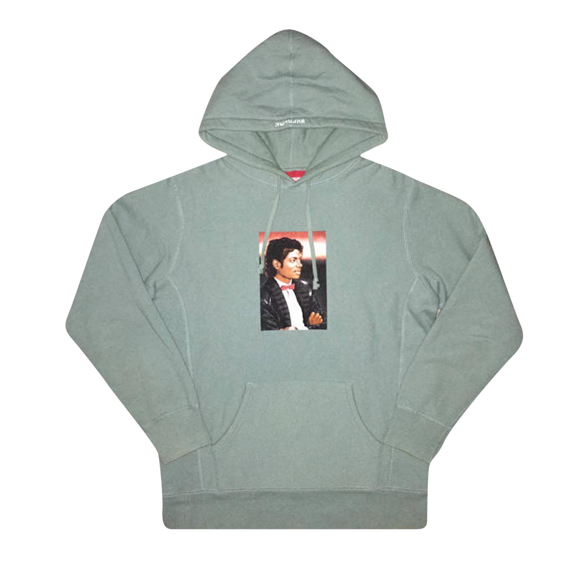 Supreme Supreme Michael Jackson Hooded Sweatshirt 'Seafoam