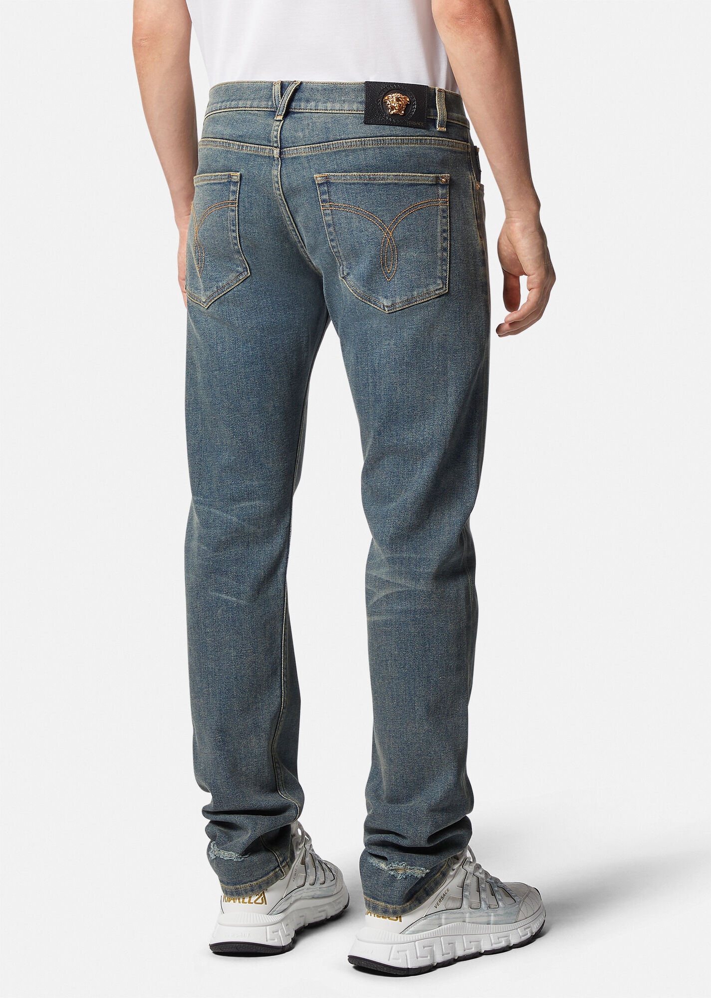 Slim-Fit Denim Jeans - 4