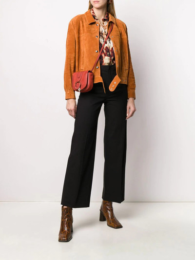 Isabel Marant straight cropped trousers outlook