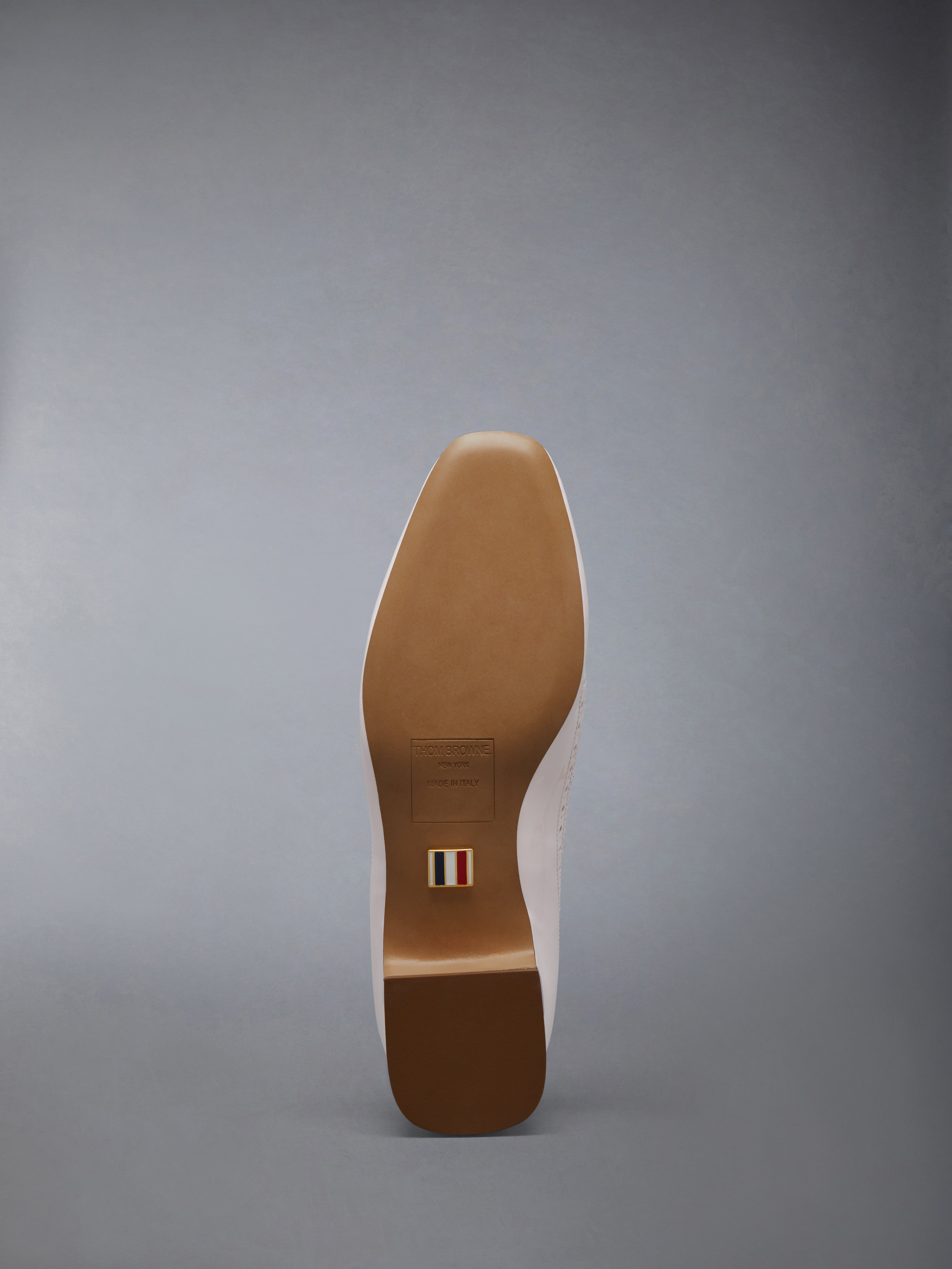 SOFT PATENT LEATHER THOM JOHN 40MM BLOCK HEEL - 6