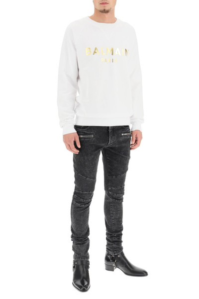 Balmain GOLDEN LOGO PRINT SWEATSHIRT outlook