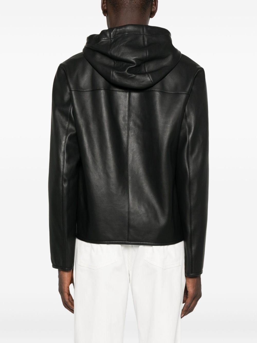 hooded zip-front jacket - 4