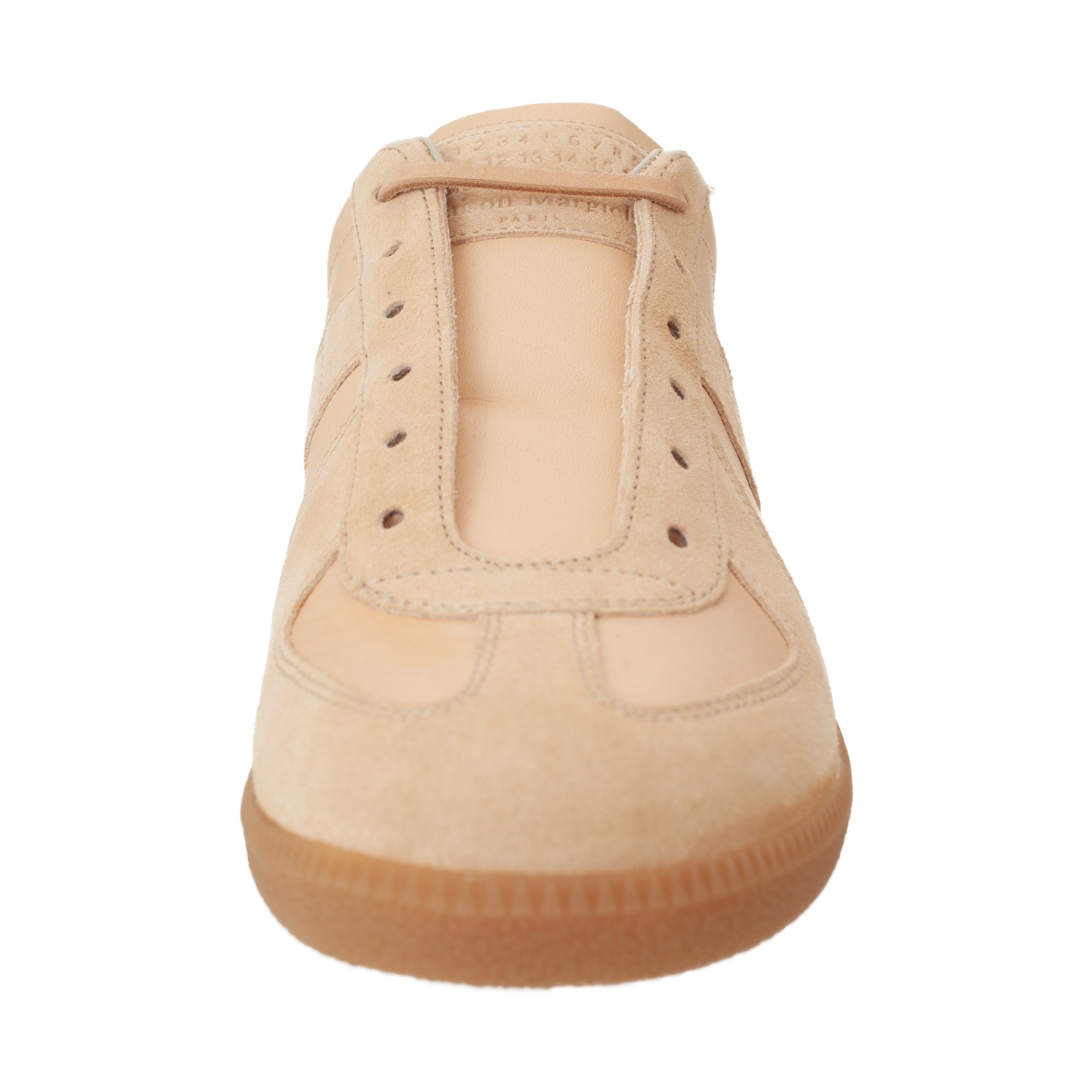 LEATHER REPLICA SNEAKERS - 3