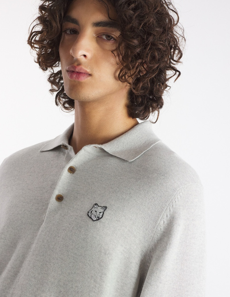 BOLD FOX HEAD PATCH POLO JUMPER 4