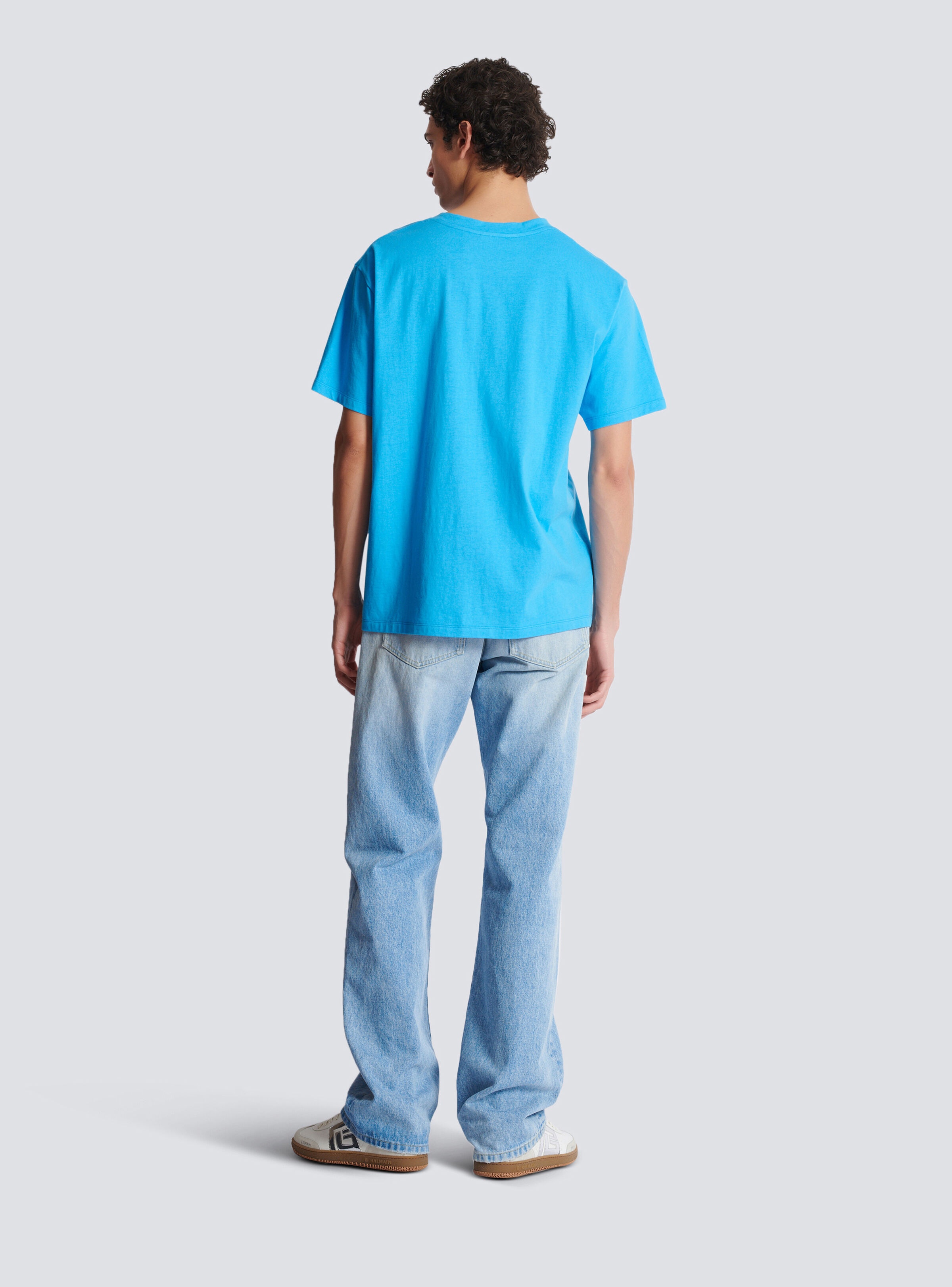 Straight-cut Balmain printed T-shirt - 4