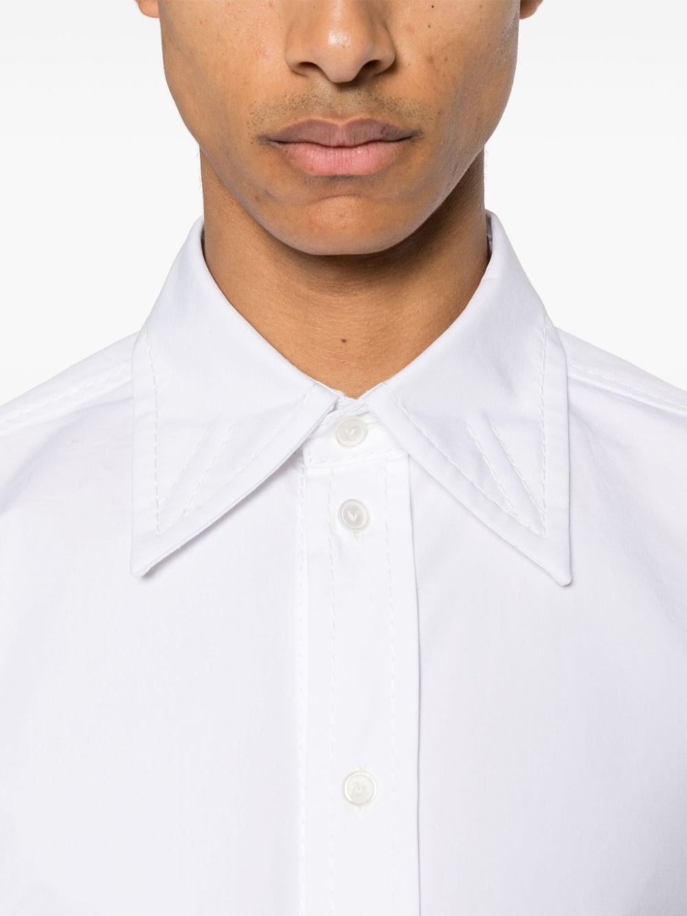 Bottega Veneta Men Shirt With Logo - 6
