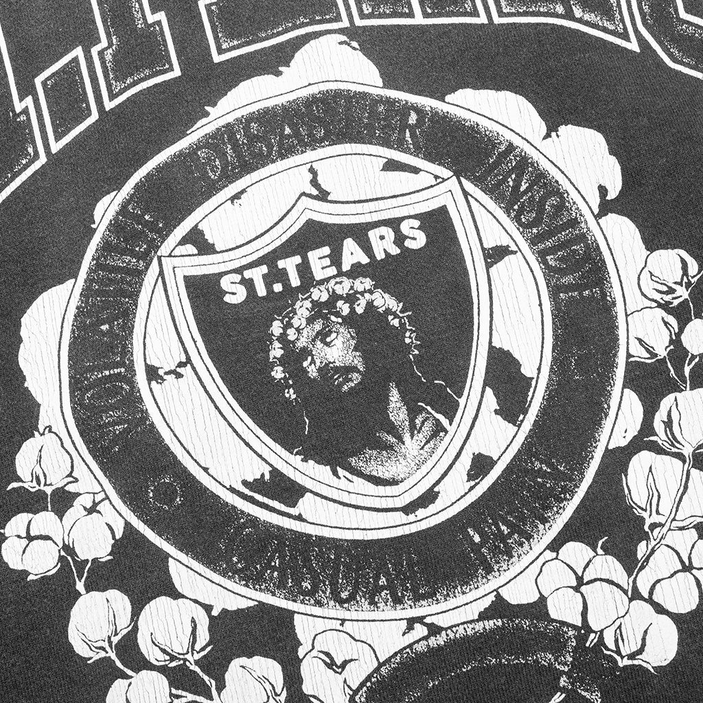 ST. TEARS CREW SWEATSHIRT - BLACK - 4