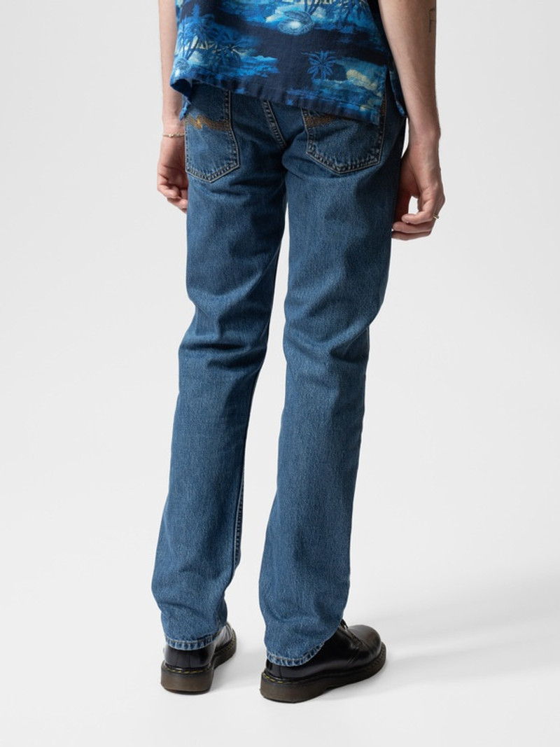 Nudie Jeans Gritty Jackson Morning Mist outlook