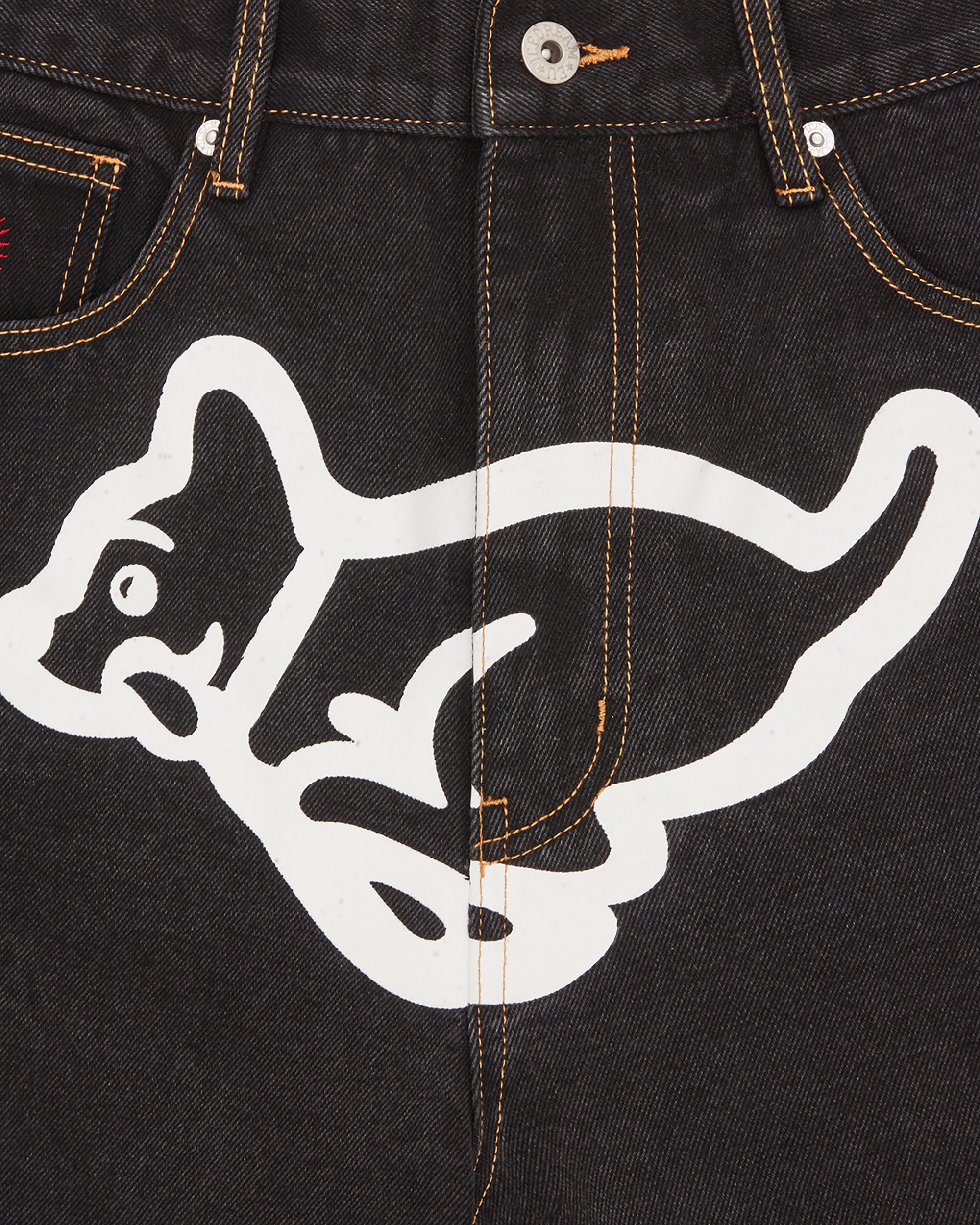RUNNING PUPPY DENIM SHORTS - 3